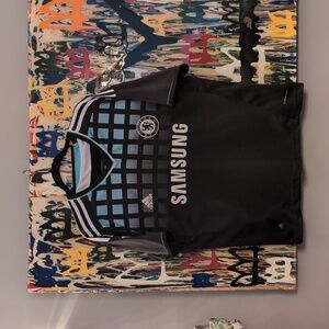 2011/12 CHELSEA FC ADIDAS Away Football Kit Soccer Jersey Shirt 23 Sturridge🖤🩵